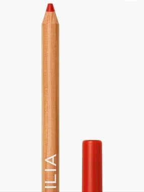 ILIA Red Shade Lip Sketch Hydrating Crayon In Pizza NIB